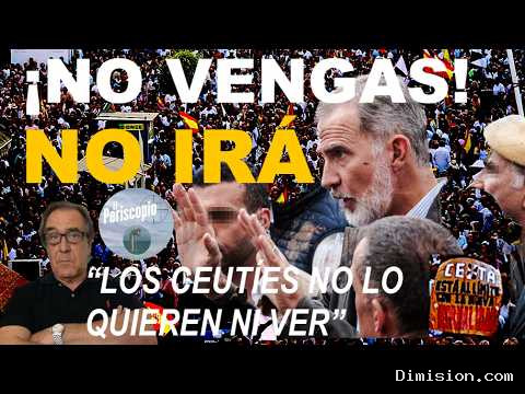 [La8 Zaragoza] (septiembre 30, 2026) Felipe VI NO VA A IR A Ceutalo DE Paiporta SeríA UNA Bromaallí NO LO Quieren NI VER