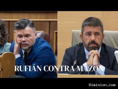 [The Objective] (septiembre 21, 2026) Rufián vs Mazón: «Me jode verle con tan buena cara; solo merece cárcel»