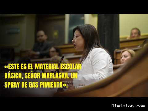 [The Objective] (septiembre 23, 2026) Armengol expulsa a una diputada del PP por mostrar un spray de gas pimienta