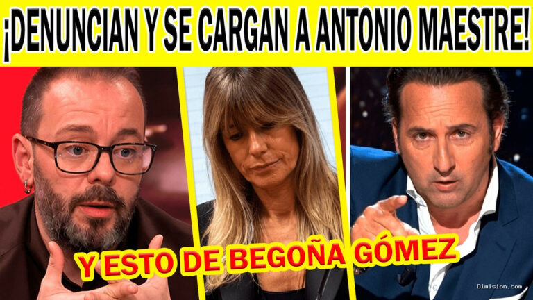 [H C SinFiltros] (septiembre 26, 2026) Denuncian Y SE Cargan A Antonio Maestre POR Iker Jiménez Y Vergüenza Esto DE Begoña Gómez