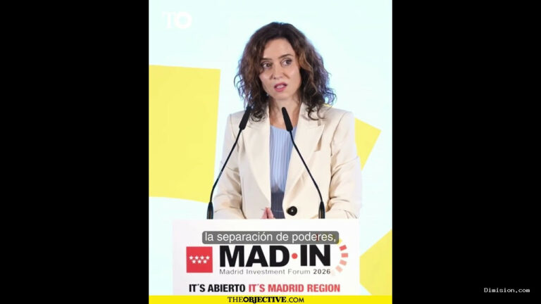 [The Objective] (septiembre 28, 2026) Ayuso: «El Gobierno intenta solucionar lo que no ha hecho en todo este tiempo».