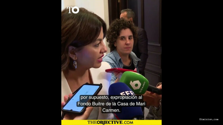 [The Objective] (septiembre 24, 2026) Rego avisa al Psoe: «Se acabó el tiempo» para aprobar el decreto de vivienda.