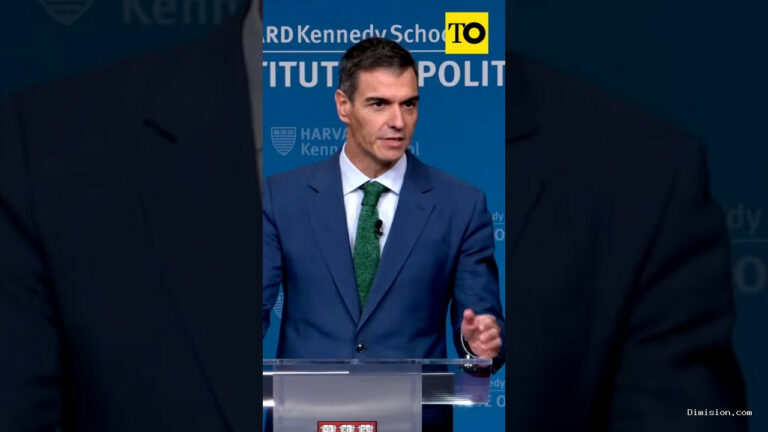 [The Objective] (septiembre 25, 2026) Un estudiante de Harvard retrata a Sánchez: «¿Por qué le ven como responsable de la corrupción?».