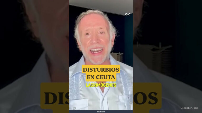 [Álvaro Navarro] (septiembre 21, 2026) LA Policía Carga Contra Manifestantes EN Ceuta! Gracias Marlaska