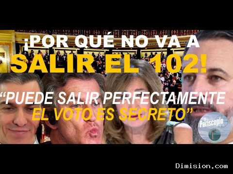 [La8 Zaragoza] (septiembre 22, 2026) NO Activar EL 102 ES Otra Forma DE TraicióNCÓMO Sabemos QUE NO VA A Salir SI EL Voto ES Secreto
