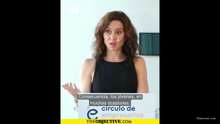 [The Objective] (septiembre 24, 2026) Ayuso: «Se produjo un desahucio con una ley que este Gobierno ha tenido 8 años para modificar».