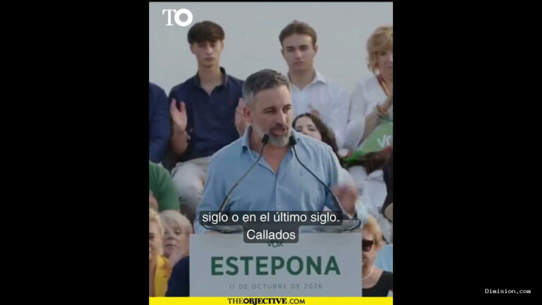 [The Objective] (octubre 11, 2026) Abascal apunta a UGT y Ccoo por convocar una huelga general «en medio» de una campaña electoral