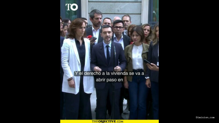 [The Objective] (octubre 2, 2026) Bustinduy dice que PP, Vox y Junts: «Se han equivocado gravemente y pagarán este error»