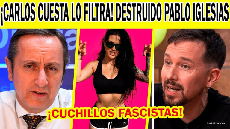 [H C SinFiltros] (octubre 1, 2026) Carlos Cuesta LO Filtra Y Pablo Iglesias Destruido POR Ceuta Y LA Puerta DEL SOL