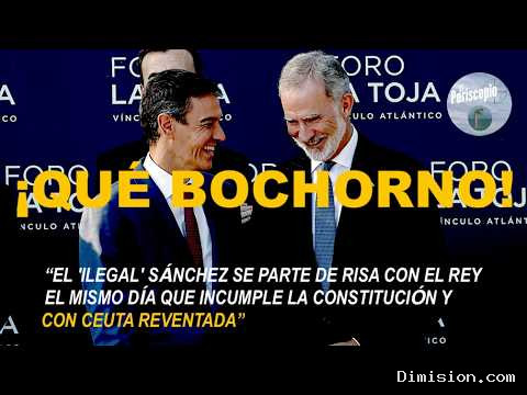 [La8 Zaragoza] (octubre 1, 2026) EL ‘Ilegal’ SÁNchez SE Parte DE Risa CON EL REY EL Mismo DÍA QUE Incumple LA ConstitucióN