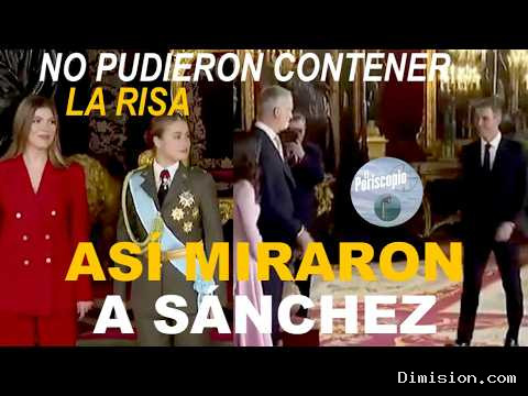 [La8 Zaragoza] (octubre 13, 2026) LAS Caras DE Leonor Y SofíA Cuando SE Acercaba SÁNchez Revientan LA RED