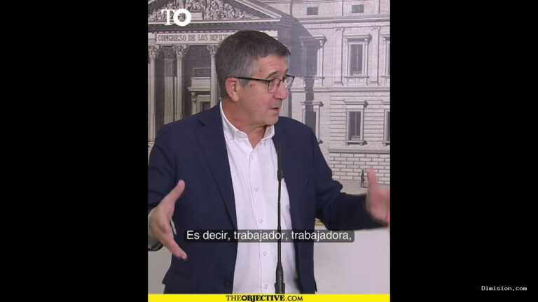 [The Objective] (octubre 16, 2026) Patxi López asegura que PP y Vox amenazan la forma de vida de los españoles.