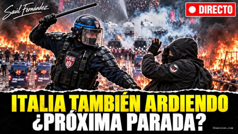 [Saúl Fernández] (octubre 18, 2026) Francia Ardiendo Y Ahora Italia