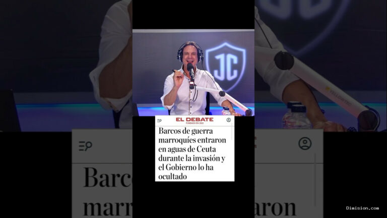 [Javier Cardenas] (octubre 14, 2026) España es el primer país del “primer” mundo que le da las gracias a otro país por invadirle…