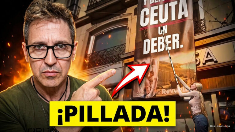 [Pildoras de Libertad] (octubre 14, 2026) Actriz Pillada borrando cartel de apoyo a Ceuta