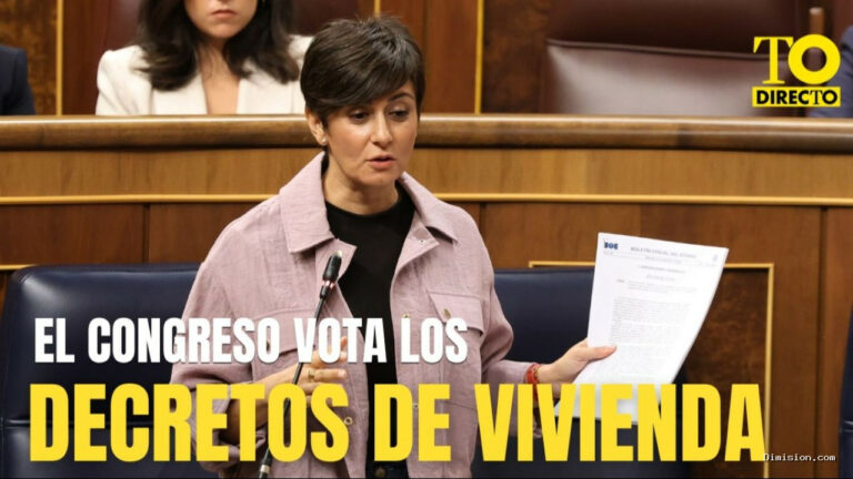 [The Objective] (octubre 2, 2026) El Congreso vota los decretos de vivienda