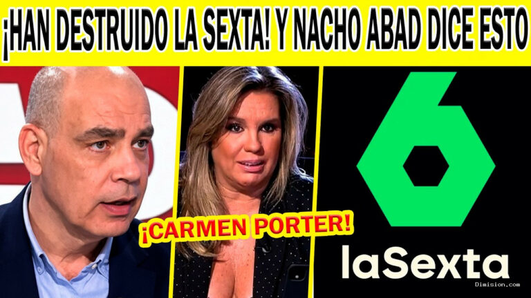 [H C SinFiltros] (octubre 11, 2026) LA Sexta HA Sido Destruida Y Nacho Abad Dice Esto CON Carmen Porter E Iker Jiménez
