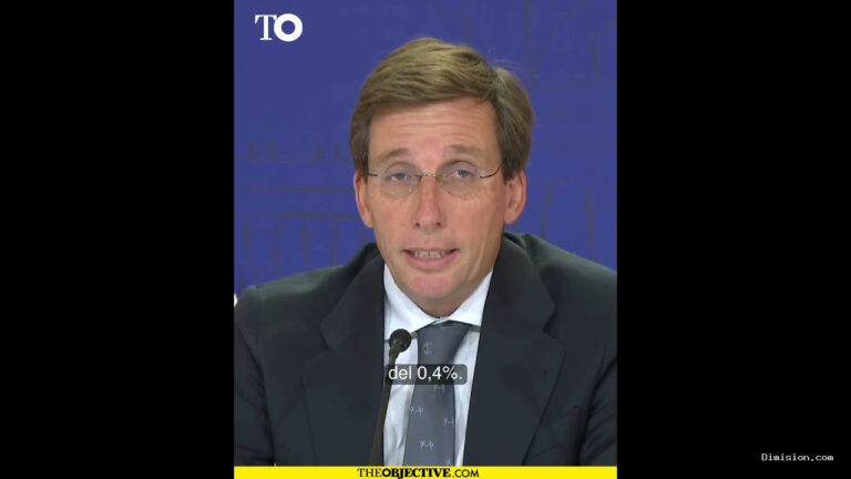[The Objective] (octubre 15, 2026) Almeida anuncia que para 2027 se bajará el Impuesto de Bienes Inmuebles (IBI) al mínimo legal