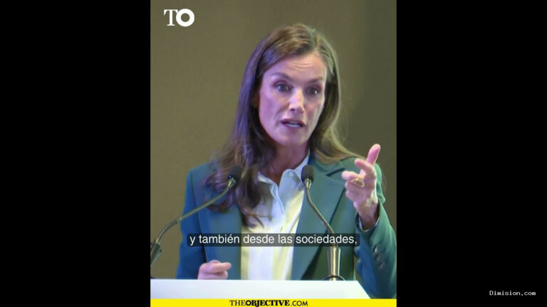[The Objective] (octubre 9, 2026) La reina Letizia reclama un acceso universal y real a la atención en salud mental.