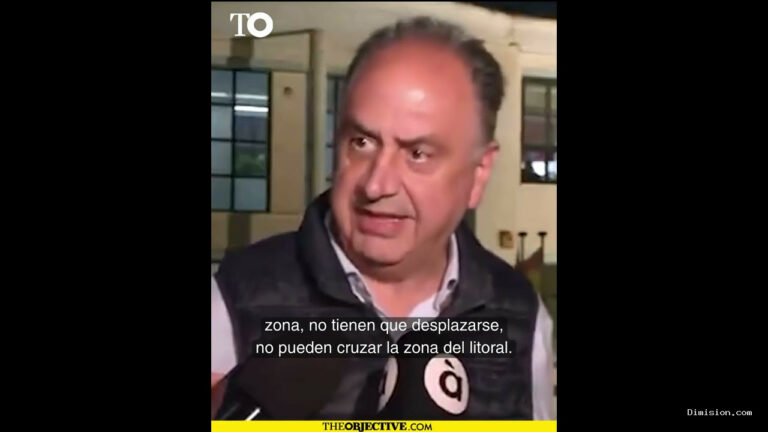 [The Objective] (octubre 19, 2026) La Generalitat prepara el confinamiento del sur de Valencia y el norte de Alicante por la dana Adam