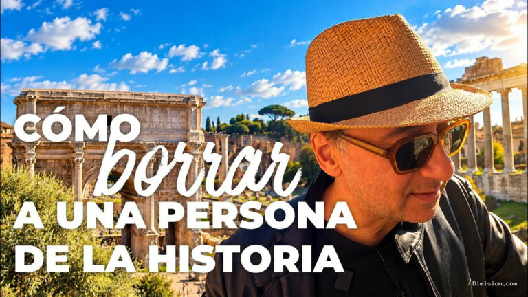 [Fabian C Barrio] (octubre 14, 2026) Cómo Borrar a una persona de la Historia