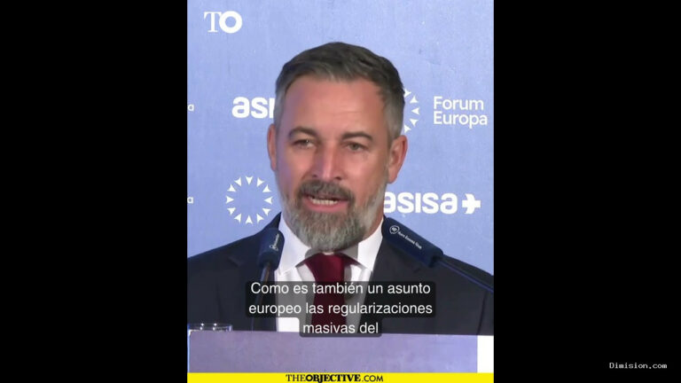 [The Objective] (octubre 13, 2026) Abascal habla sobre Ceuta: «Lo que ocurre en la frontera del Tarajal es un asunto europeo».