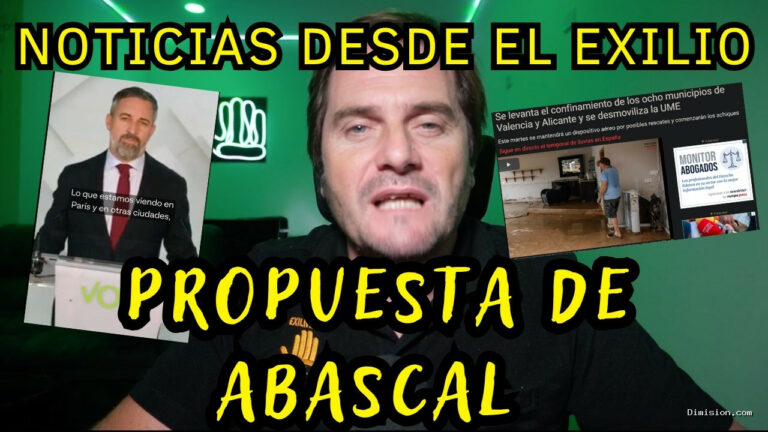 [Exiliado Fiscal] (octubre 20, 2026) Abascal Propone a Feijóo Pactar listas por el Bien de España