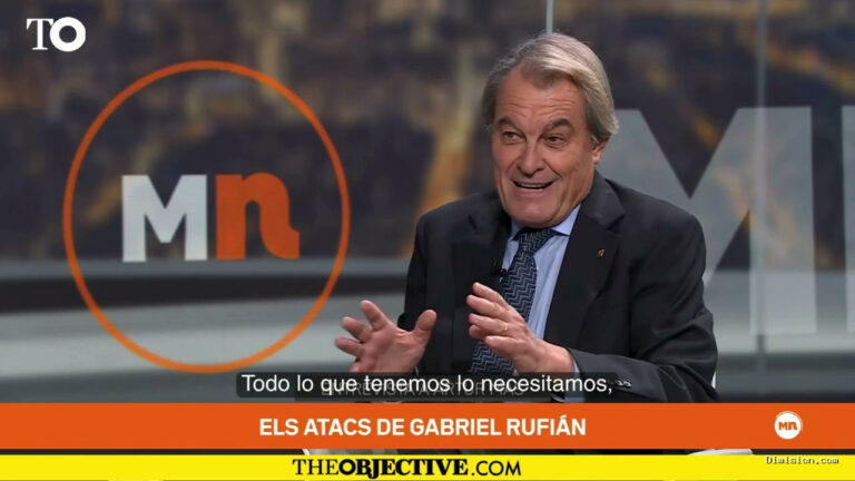 [The Objective] (octubre 20, 2026) Artur Mas: «Vinícius es en el fútbol lo que Rufián en la política: viven de la provocación».