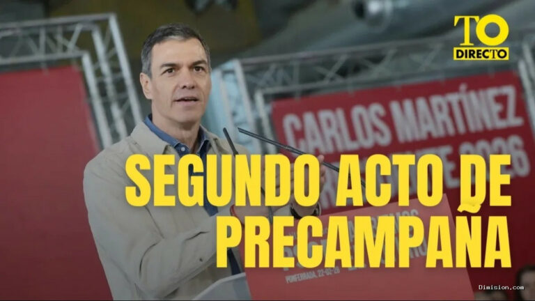 [The Objective] (octubre 11, 2026) Directo | Pedro Sánchez participa en un acto de precampaña electoral en Ponferrada (León)