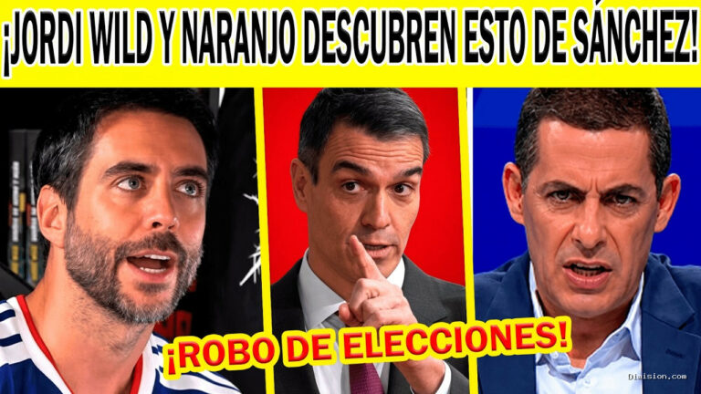 [H C SinFiltros] (octubre 10, 2026) Jordi Wild Y Antonio Naranjo Descubren Esto DE Pedro Sánchez Y LAS Elecciones