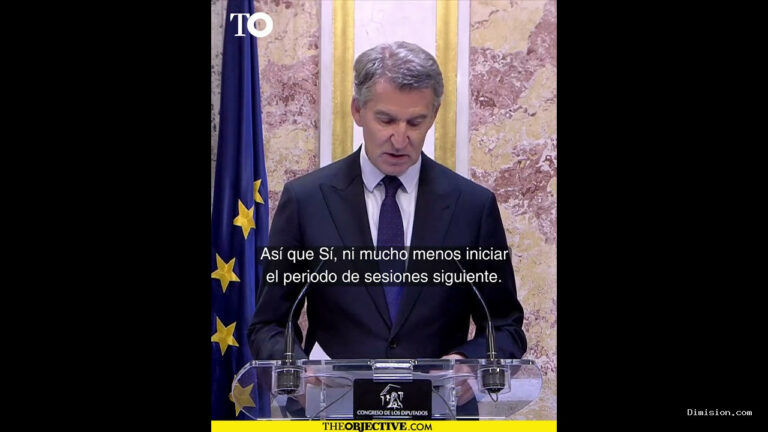 [The Objective] (octubre 2, 2026) Feijóo acusa a Sánchez de usar la vivienda con «cálculo electoral»: «Convoque elecciones»