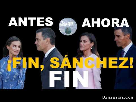 [La8 Zaragoza] (octubre 12, 2026) LA CAÍDA DE SÁNchez, EN DOS IMÁGenes