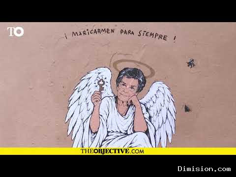 [The Objective] (octubre 8, 2026) Un grafiti en homenaje a Maricarmen ha aparecido en Barcelona.