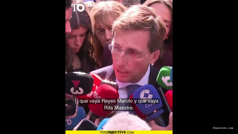 [The Objective] (octubre 8, 2026) Almeida acusa al Psoe de instrumentalizar políticamente la memoria de Maricarmen.