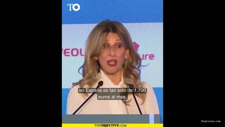 [The Objective] (octubre 15, 2026) Yolanda Díaz: «Con tan solo 1.700 euros al mes no se puede vivir con dignidad en nuestro país».