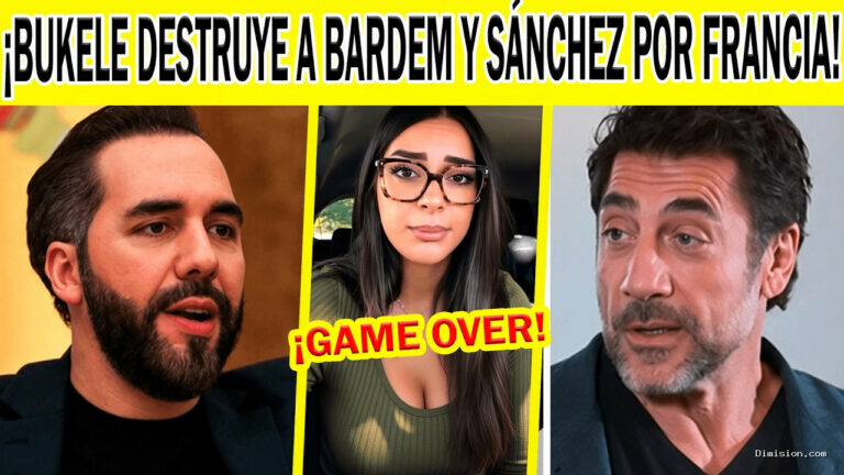 [H C SinFiltros] (octubre 18, 2026) Bukele Destruye A Javier Bardem Y Pedro Sánchez POR Violencia EN Francia