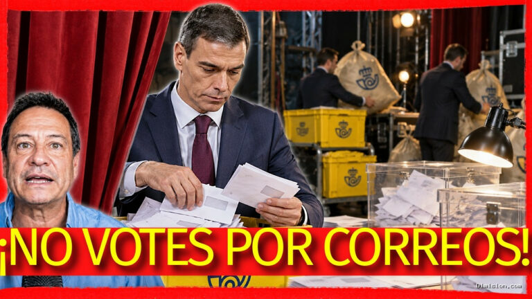 [Fernando Paz] (octubre 12, 2026) Votar POR Correos Facilita A Sánchez LA Manipulación